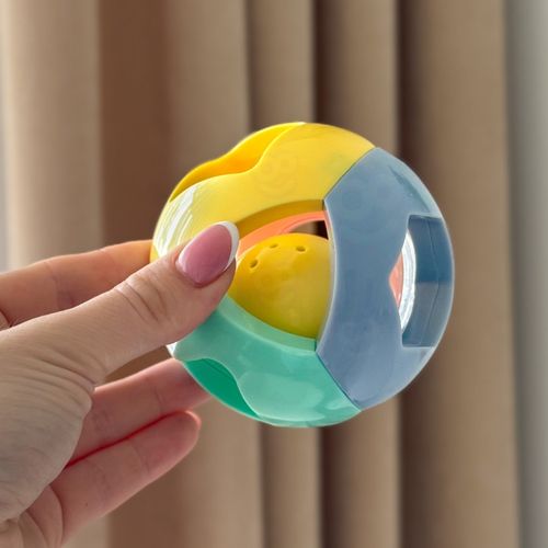 DLA DZIECI PASTELOWA GRZECHOTKA KULA DO RACZKOWANIA na Arena.pl