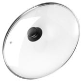 Pokrywka Szklana Pokrywa do Garnka Garnków Patelni Uniwersalna Gałka 32 cm