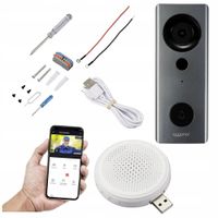 Wideodomofon KAMERA Full HD IP dzwonek APLIKACJA powiadomienia Google Home