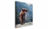 OBRAZ NA PŁÓTNIE 048 Krówka 40x40cm