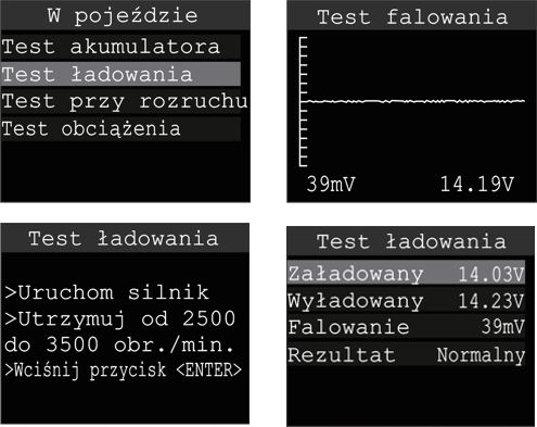 Profesjonalny Tester akumulatorów Vscan BT300 PL zdjęcie 4