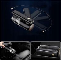 Odkurzacz Samochodowy Ręczny Bezprzewodowy 2w1 Dmuchawa Wydmuch LED