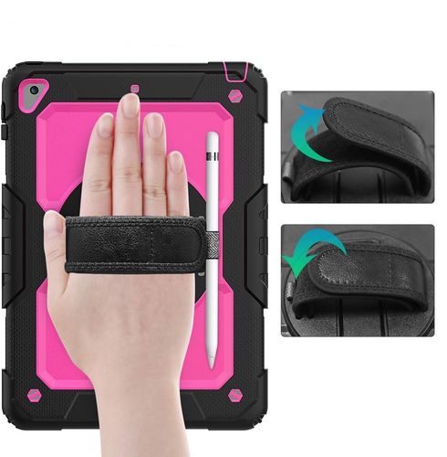 Etui do iPad 9,7” 2018/2019 z Podstawką i Paskiem na Ramię Różowe na Arena.pl