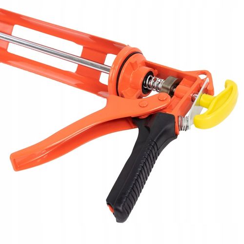 PISTOLET WYCISKACZ do silikonów kartuszy klejów uszczelniaczy SOLIDNY na Arena.pl