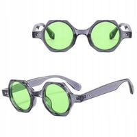 OKULARY PRZECIWSŁONECZNE filtr UV400 Szare damskie męskie + ETUI + ŚCIERKA