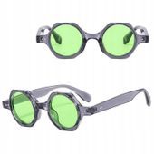 OKULARY PRZECIWSŁONECZNE filtr UV400 Szare damskie męskie + ETUI + ŚCIERKA