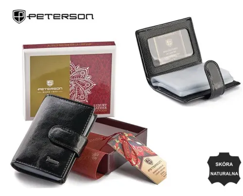 etui na karty czarne peterson na Arena.pl