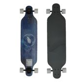 deskorolka longboard piórko master 41"" klon 104cm