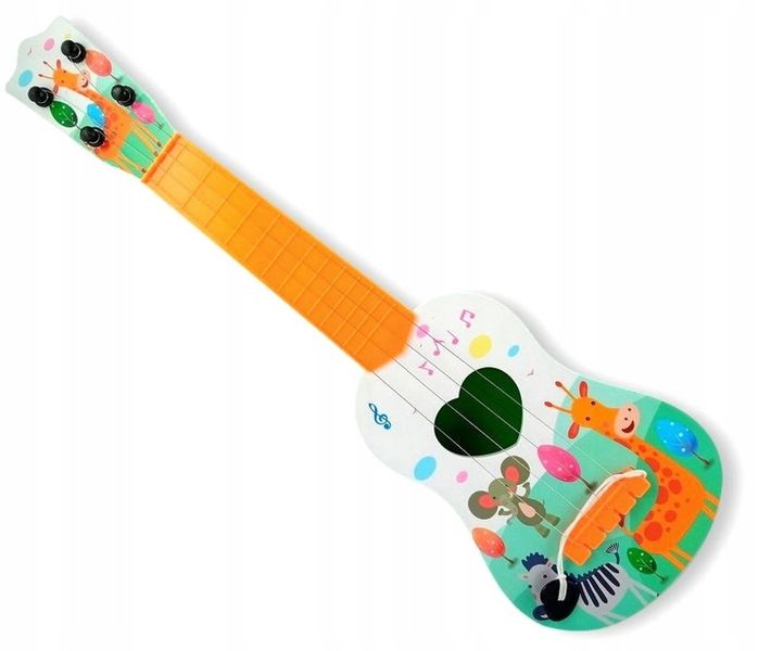 GITARA DLA DZIECI DUŻA 43CM UKULELE GRA INSTRUMENT zdjęcie 16