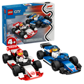 LEGO City F1 Bolidy Williams Racing i Haas F1 60464