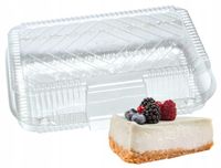 Pojemniki plastikowe na ciasto opakowanie WESELE KOMUNIE CHRZCINY 50 szt.