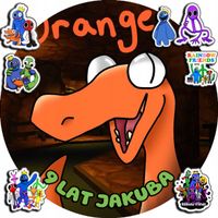 OPŁATEK NA TORT 20CM - RAINBOW FRIENDS + IMIĘ + ! 15CM 18CM