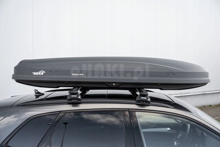 BAGAŻNIK DACHOWY BOX KUFER NA DACH HAKR MAGIC 450L 220x80x40 cm zdjęcie 11