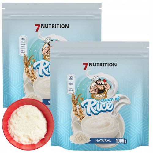 7NUTRITION Kleik Bez Cukru Zamiast Posiłku Zdrowa Przekąska Naturalny 2kg na Arena.pl