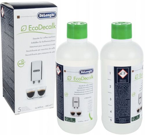 MOCNY ODKAMIENIACZ DO EKSPRESÓW DeLonghi EcoDecalk - 500ml - ORYGINAŁ na Arena.pl