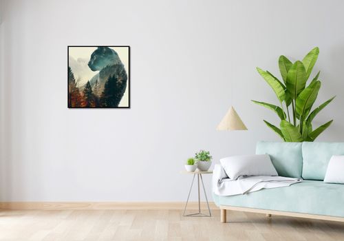 Plakat 60x60cm Koci Duch Lasu na Arena.pl