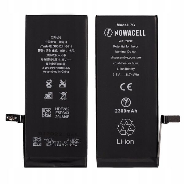 Bateria NOWACELL do telefonu iPhone 7 2300mAh zdjęcie 3