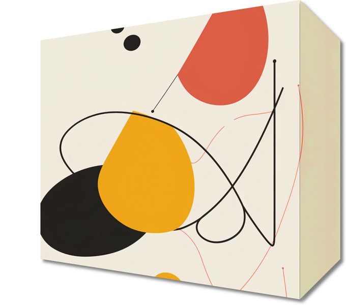 Obraz 20x20cm Rapsodia Kształtów zdjęcie 1