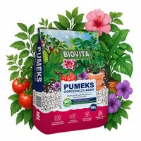 2X PUMEKS OGRODNICZY BIO NATURALNY TRWAŁY DRENAŻ PODŁOŻE EKO AGRO 18L BIOVI