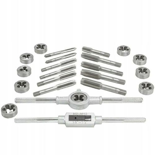 ZESTAW GWINTOWNIKÓW I NARZYNEK CALOWYCH 24EL. JBC na Arena.pl