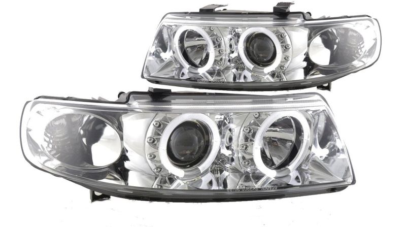 SEAT LEON TOLEDO LAMPY REFLEKTORY SOCZEWKOWE CHROM zdjęcie 1