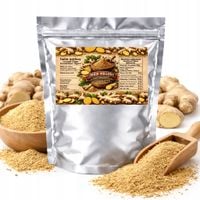 Imbir Mielony - do mięsa, ryb, zup i dań orientalnych, mocny aromat 50g