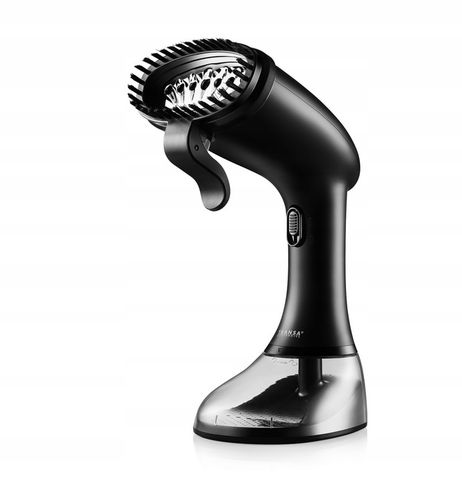 Parownica do ubrań Żelazko parowe REGULACJA PARY 7 DYSZ Czarna 380ml 2000W na Arena.pl