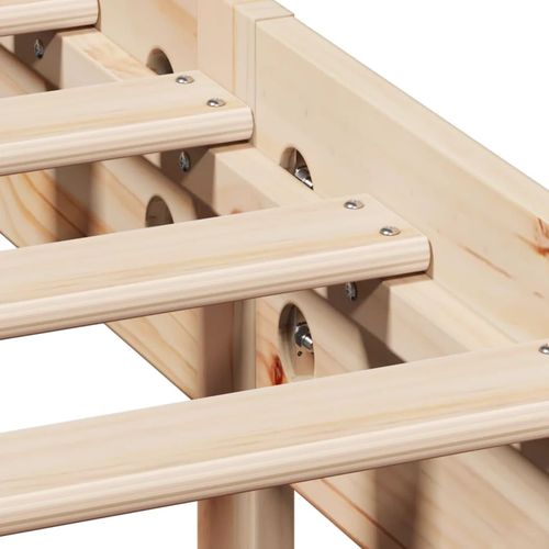 Rama łóżka bez materaca, 90x190 cm, lite drewno sosnowe na Arena.pl