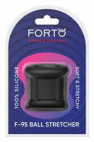 forto f-95 tubular silikonowy pierścień anatomiczny czarny