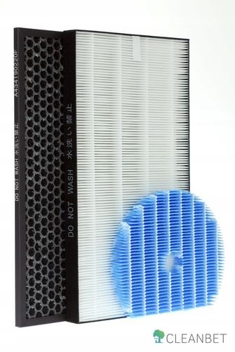 Zestaw filtrów HEPA węglowy nawilżający do SHARP KC-G40, KC-G50, EUW, na Arena.pl