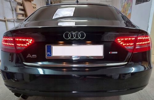 AUDI A5 Coupe 8T3 - LISTWA CHROM Chromowana Klape na Arena.pl