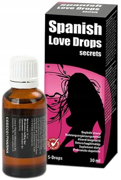 Supl.diety-Spanish Love Drops Secrets zdjęcie 1