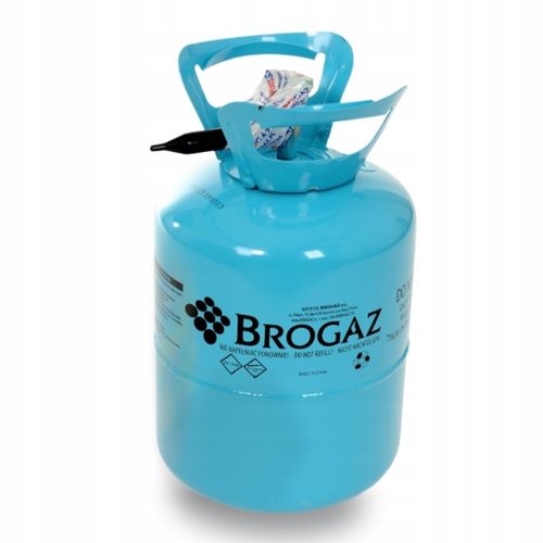 Butla z Helem jednorazowa do 30 balonów 0,25m3 na Arena.pl