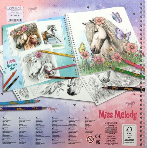 KOLOROWANKA MISS MELODY 12469A na Arena.pl