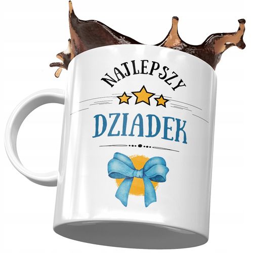 Kubek Dla Dziadka Na Dzień Dziadka Na Prezent Z Nadrukiem Ze Zdjęciem na Arena.pl