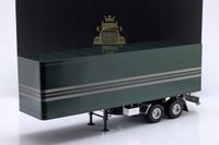 ROAD KINGS Amerykańska naczepa ciągnika siodłowego Silver/Black 1:18