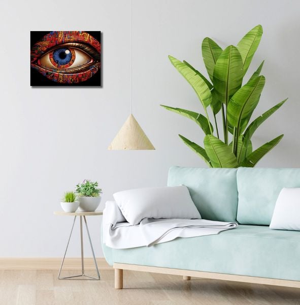 Obraz 40x30cm W Oku Obserwatora zdjęcie 2