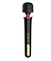 powerwand gold  black big size wand massager 12 speed rech