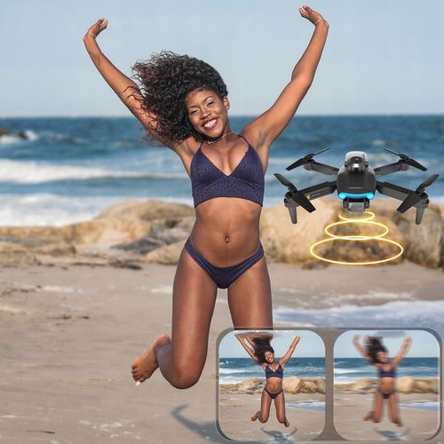 DRON Z KAMERĄ 4K DLA DOROSŁYCH 360° OMIJANIE PRZESZKÓD WIFI SKŁADANY DRON na Arena.pl