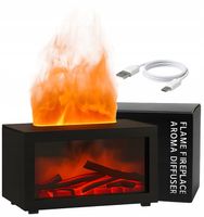 NAWILŻACZ POWIETRZA KOMINEK DYFUZOR OLEJKÓW AROMATERAPIA LED RGB 7 KOLORÓW