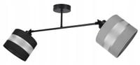 LAMPA sufitowa żyrandol regulowany LOFT Abażur 2