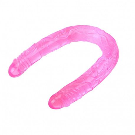 Hi Basic Jelly Flexible Double Dong Podwójne dildo na Arena.pl