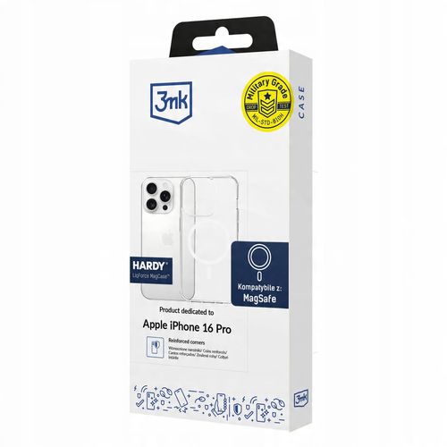 Pancerne etui z MagSafe 3mk Hardy LiqForce MagCase na Apple iPhone 16 Pro na Arena.pl