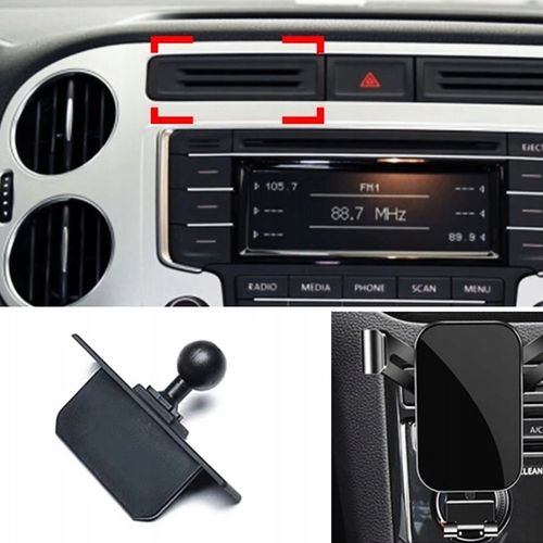 DEDYKOWANY UCHWYT SAMOCHODOWY NA TELEFON DO VW VOLKSWAGEN POLO TIGUAN GOLF na Arena.pl