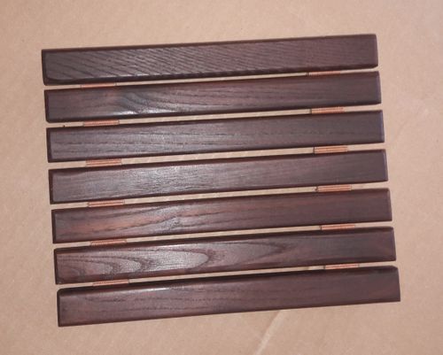 Podkładka z drewna pod  garnek kwiatek 20 x 21 x 2,2cm na Arena.pl