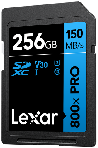 Lexar SDXC 800x Pro UHS-I cards, C10 (V30) U3, R150/W45, 256GB na Arena.pl