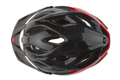 Kask MET CROSSOVER Unisize czarno-czerwony 2017 na Arena.pl