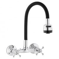 Bateria kuchenna ścienna elastyczna wylewka kran - Yoka