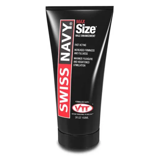 swiss navy max size cream 148 ml - krem pielęgnacyjny dla mężczyzn na Arena.pl