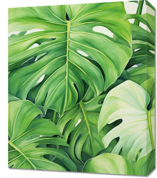 Obraz 50x60cm Tajemnice Liści zdjęcie 1